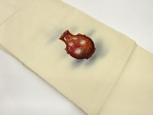 塩瀬壺模様名古屋帯